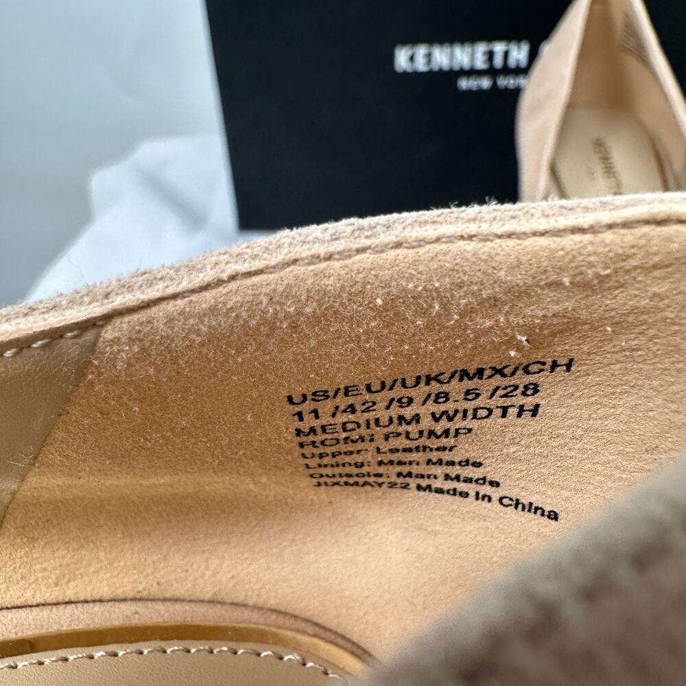 KENNETH COLE New in Box Romi Pump Heels in Buff Neutral  // 11 - Picture 5 of 12